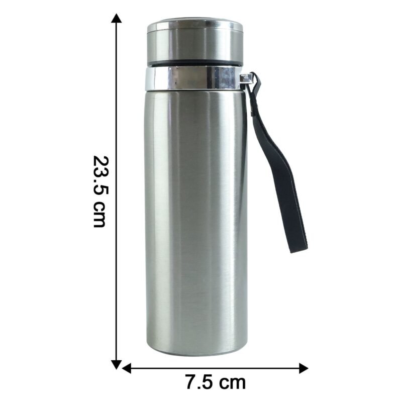 VacuumBottle-size.jpg Stainless Steel Vacuum Flask – Keeps Beverages Hot & Cold