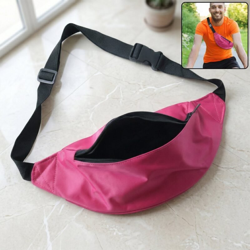 WaistBag-WKSU-01.jpg Adjustable Travel Waist Bag – Secure Zipper & Lightweight Design