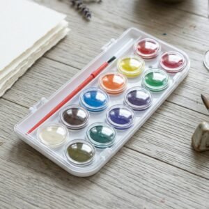 Watercolour Paint Set for Kids � Vibrant Colors & Portable Design