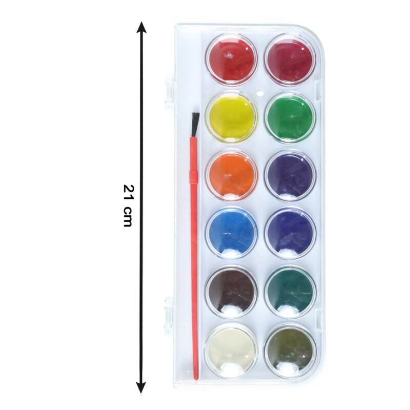 Watercolour Paint Set for Kids � Vibrant Colors & Portable Design