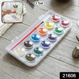 Watercolour Paint Set for Kids � Vibrant Colors & Portable Design