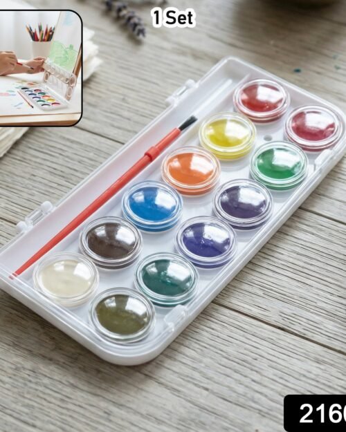 Watercolour Paint Set for Kids � Vibrant Colors & Portable Design