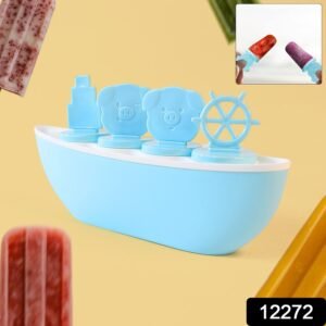 WhatsAppImage2025-04-14at11.47.24_2.jpg Boat-Shaped Ice Cream Mould with Piggy Design – 4 Cavity Popsicle Maker