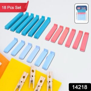 Pouch Sealer Clips – 18-Piece Airtight Food Storage Set