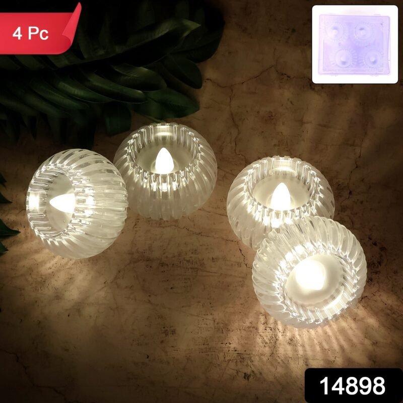 WhatsAppImage2025-09-20at15.19.35_03255988.jpg LED Flameless Decorative Candles – Set of 4 Crystal-Style Tealights