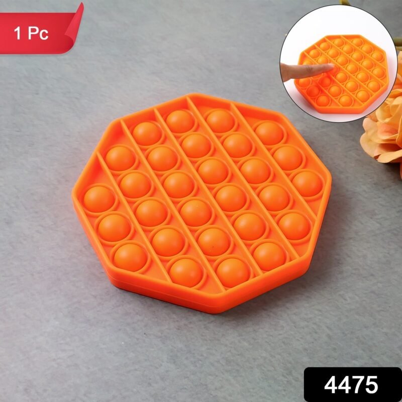Hexagon Silicone Pop It Fidget Toy � Stress Relief & Focus