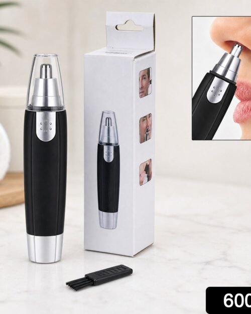 Ear & Nose Hair Trimmer – Painless, Battery-Operated | Calm & Curl