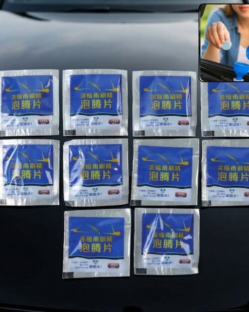 Car Windshield Cleaner Tablets – Effective Water-Repellent Formula