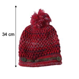 Winter Woolen Knitted Caps – Soft, Warm & Unisex Design