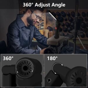 Rechargeable LED Work Light – 360° Adjustable Head & Magnetic Base