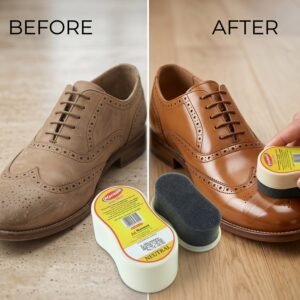 Maxwax Neutral Shoe Shiner � Compact Quick Shine & Care Solution