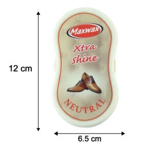 Maxwax Neutral Shoe Shiner � Compact Quick Shine & Care Solution