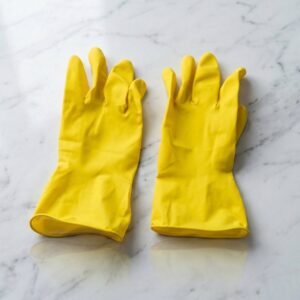 Waterproof Rubber Gloves � Durable & Reusable for Household Tasks