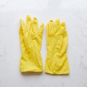 YellowGlovesJoy45-03_81506f04-0ce2-4843-b7b5-882c3be7e452.jpg Waterproof Cleaning Rubber Gloves � Reusable & Durable for Household Tasks