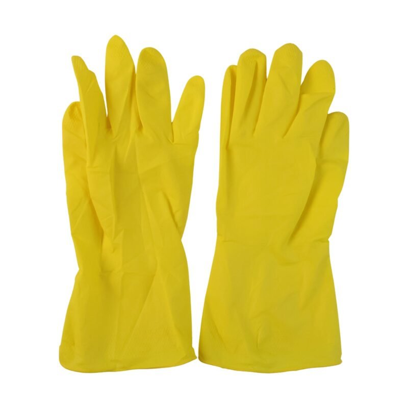 YellowGlovesJoy45-04_043340dc-799c-48ab-bcb0-240065dad84e.jpg Waterproof Cleaning Rubber Gloves � Reusable & Durable for Household Tasks