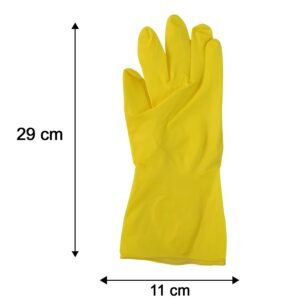 YellowGlovesJoy45-size_dd62787a-efa2-424f-8094-3951454b8573.jpg Waterproof Cleaning Rubber Gloves � Reusable & Durable for Household Tasks