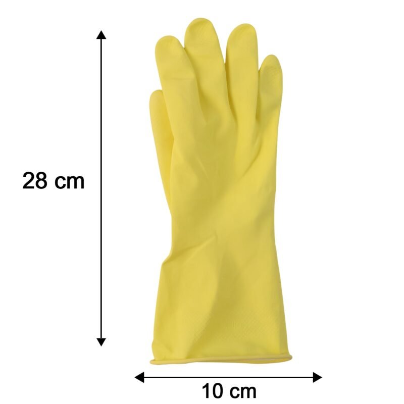 YellowhouseholdGloves-size_0f47904a-317c-4d60-9017-eff7cf8209d8.jpg Waterproof Rubber Cleaning Gloves � Durable & Reusable for Household Tasks