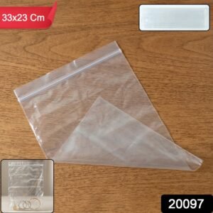 a06e7928-b3dc-483b-995b-fd86ec91b747.jpg Plastic Zip Lock Bag – Reusable 33x23 cm for Secure Storage