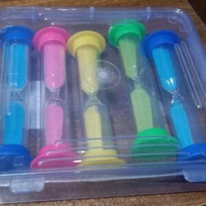 a120a77b-4183-4e10-b845-5541e24a21bd.jpg Sand Timer – 3-Minute Plastic Hourglass Set | Inventive Play