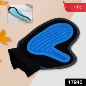 Pet Grooming Glove � Gentle Deshedding & Massage Tool for Pets
