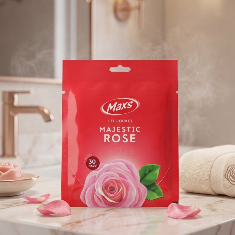 Maxs Majestic Rose Gel Air Freshener � Long Lasting Fragrance