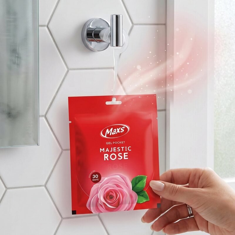 Maxs Majestic Rose Gel Air Freshener � Long Lasting Fragrance
