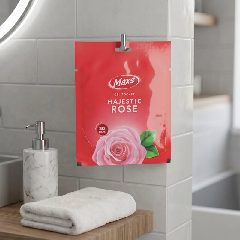 Maxs Majestic Rose Gel Air Freshener � Long Lasting Fragrance