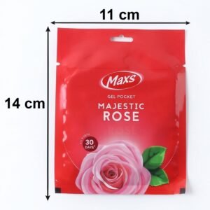 Maxs Majestic Rose Gel Air Freshener � Long Lasting Fragrance