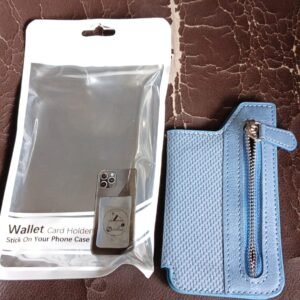 Adhesive Card Phone Holder � Zipper Pocket Wallet | Mobil�on