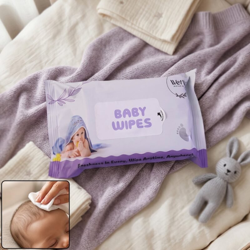 Travel Fresh Baby Wet Wipes � Gentle & Portable for Sensitive Skin
