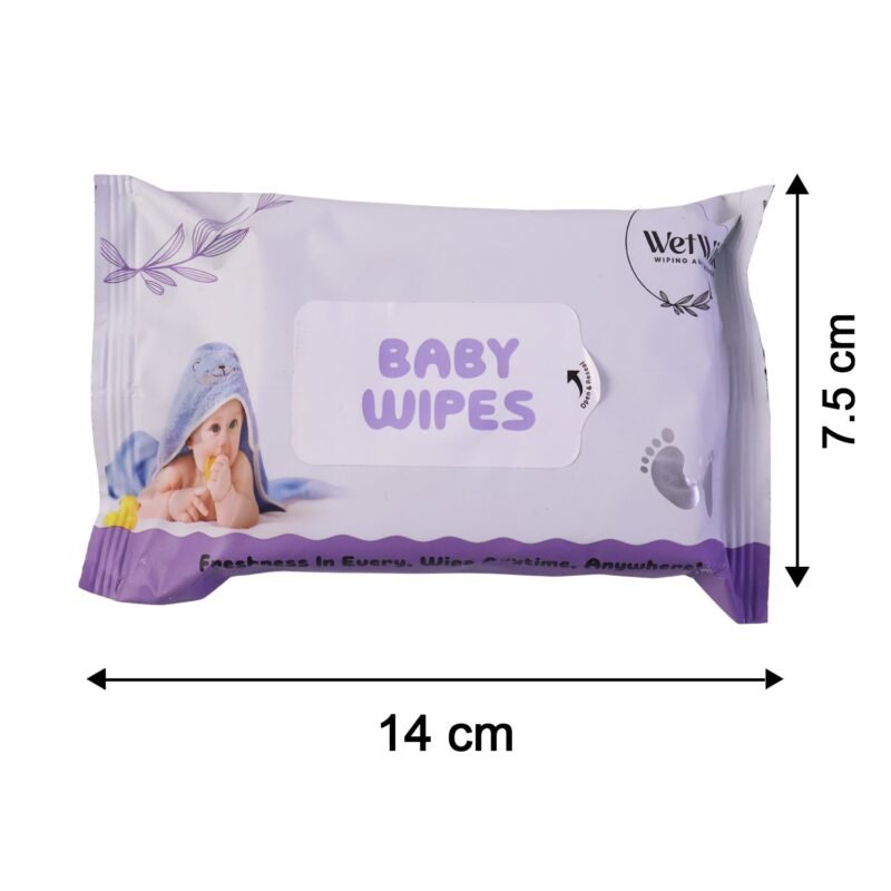 Travel Fresh Baby Wet Wipes � Gentle & Portable for Sensitive Skin