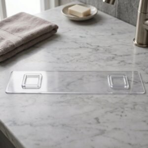 Bathroom Wall Shelf � Space-Saving with Hooks & Modern Design