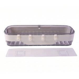 Bathroom Wall Shelf � Space-Saving with Hooks & Modern Design
