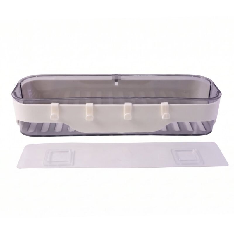 Bathroom Wall Shelf � Space-Saving with Hooks & Modern Design