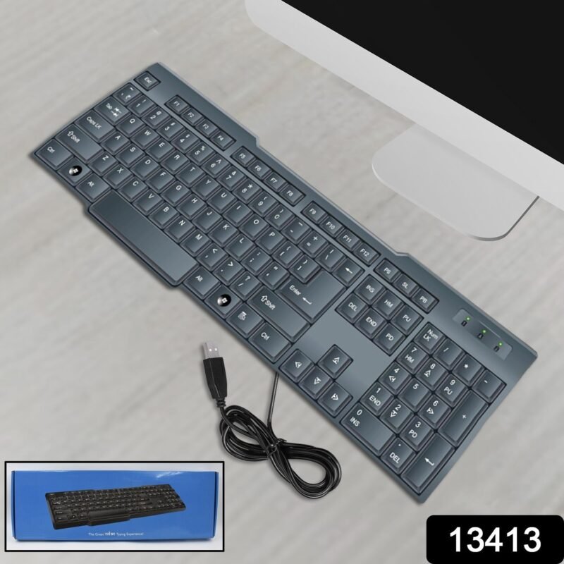 c734938c-a914-4bef-bba5-5f3c96e95b98_88768fb0-b7bf-4e1e-92ba-020a07aaba5e.jpg Wired USB Keyboard – Ergonomic 104 Keys for Office & Home | Indo Glow