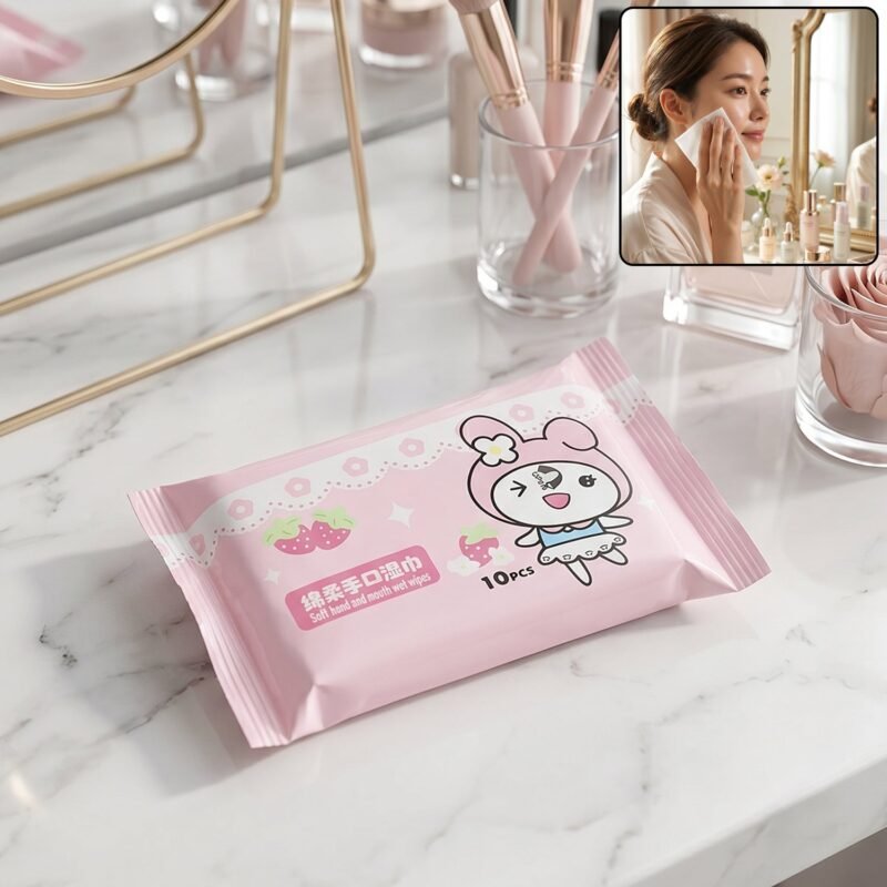 cartoon_wet_wipes_23809_01_main.jpg Wet Wipes for Kids � Gentle & Portable Cleaning Solution
