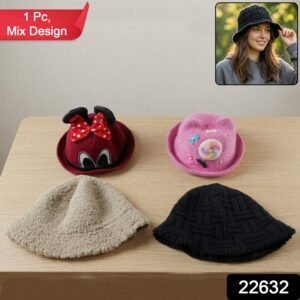 cute-cap-combo-WOSKU-002.jpg Winter Bucket Cap – Warm, Trendy & Unisex for All Seasons