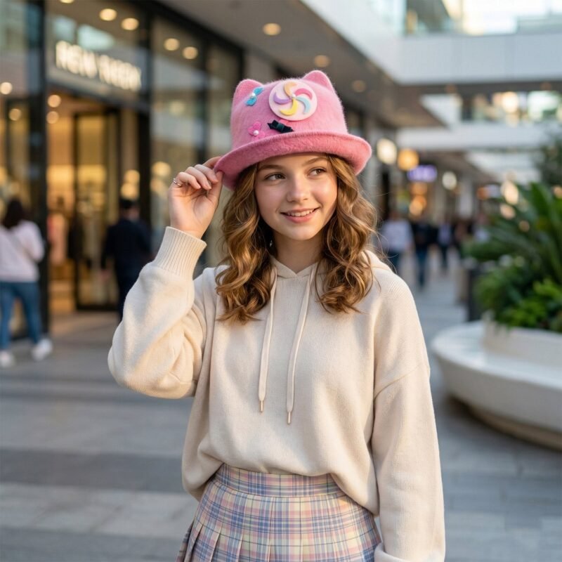 cutecapcombo-05.jpg Winter Bucket Cap – Warm, Trendy & Unisex for All Seasons