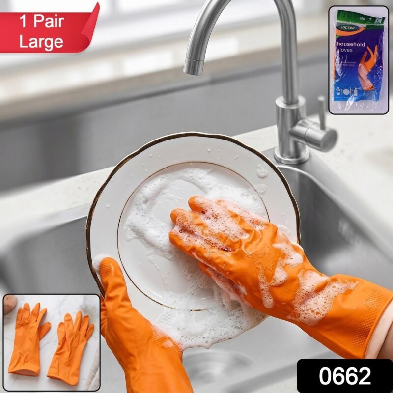 d74e4caf-a86c-4b24-a541-35dbc15f8c30.jpg Reusable Rubber Cleaning Gloves � Waterproof & Durable for Kitchen