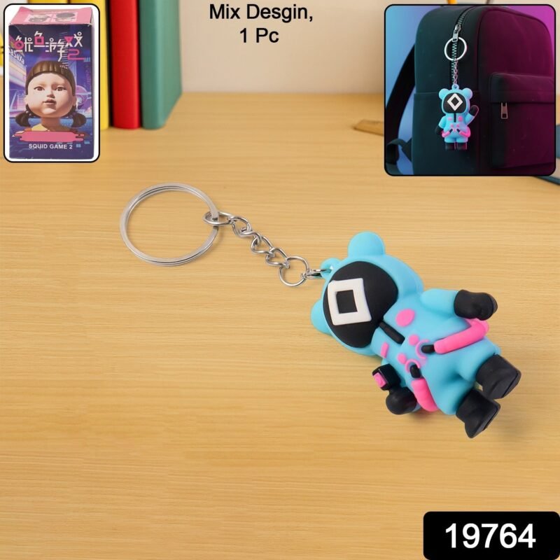 Cute Silicone Keychain � Vibrant, Durable & Fun Accessory