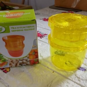 2-in-1 Manual Citrus Juicer & Grinder � Portable & Easy to Use