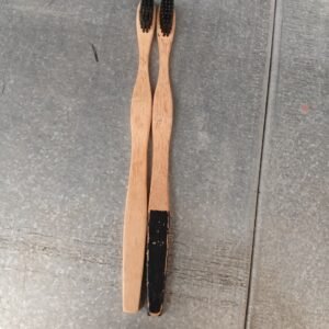 Bamboo Toothbrush – Eco-Friendly & Soft Charcoal Bristles