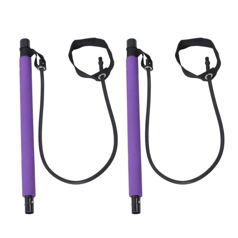 Pilates Bar with Resistance Bands � Full-Body Home Workout Kit