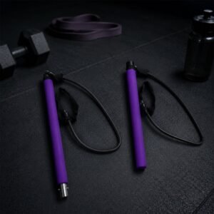 Pilates Bar with Resistance Bands � Full-Body Home Workout Kit