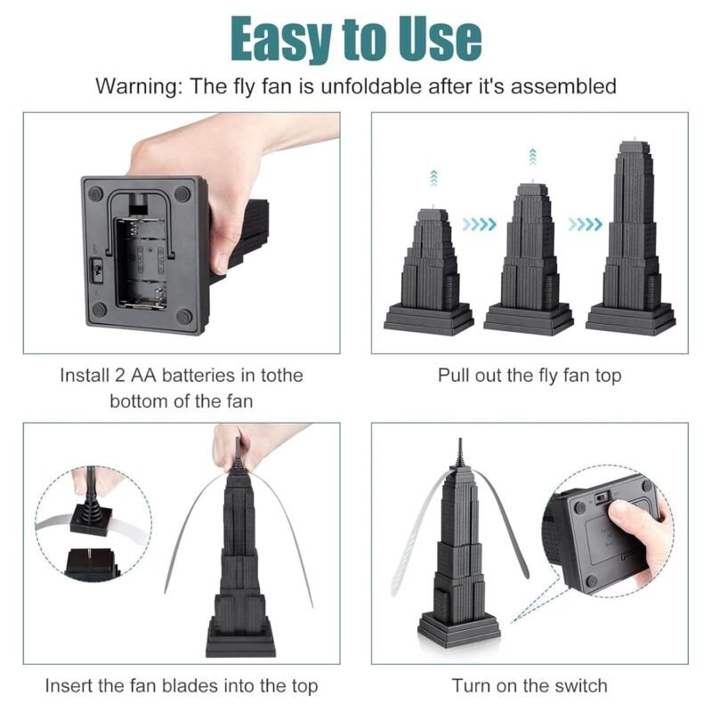 Fly Repeller � Portable Insect-Repelling Fan for Food Safety