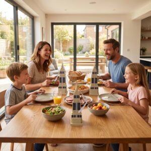 Fly Repeller - Tabletop Food Protection Fan for Pest-Free Dining