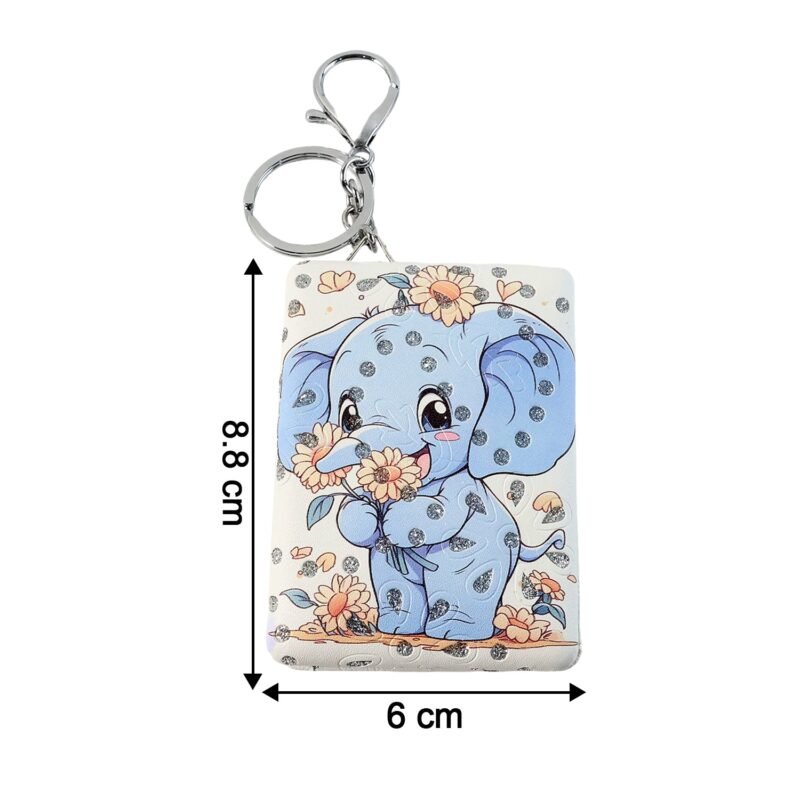 foldable-compact-hand-mirror-08.jpg Foldable Mirror Keychain – Compact, Cute Elephant Design