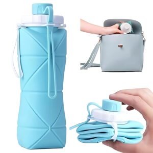 foldable-water-bottle-02.jpg 600ml Collapsible Silicone Water Bottle – Foldable & Leakproof
