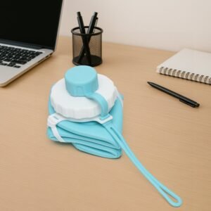 foldable-water-bottle-08.jpg 600ml Collapsible Silicone Water Bottle – Foldable & Leakproof