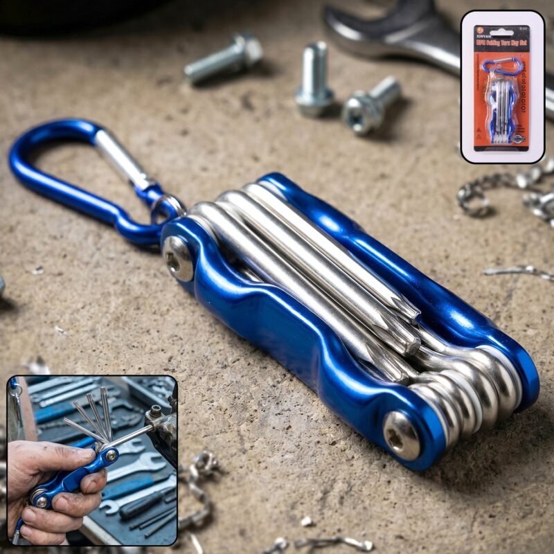 folding-torx-key-set-1.jpg 8-in-1 Portable Cycling Repair Tool Kit � Compact & Durable